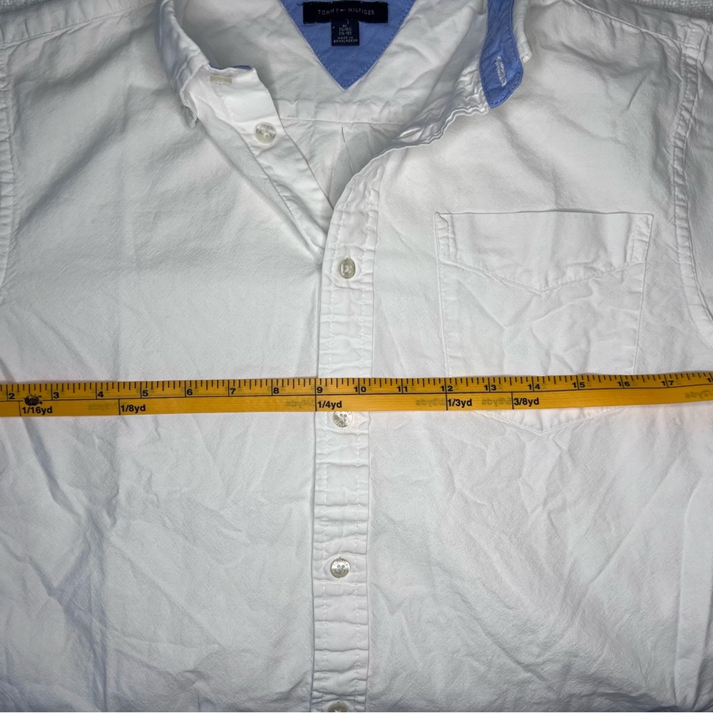 Tommy Hilfiger White Button-Up Shirt